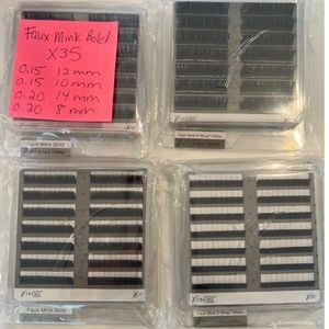 Bulk lot of lash extensions